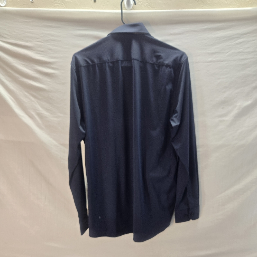 Collars & Co. Apex Performance Men's Medium Long Sleeve Dress Shirt New - Picture 3 of 4